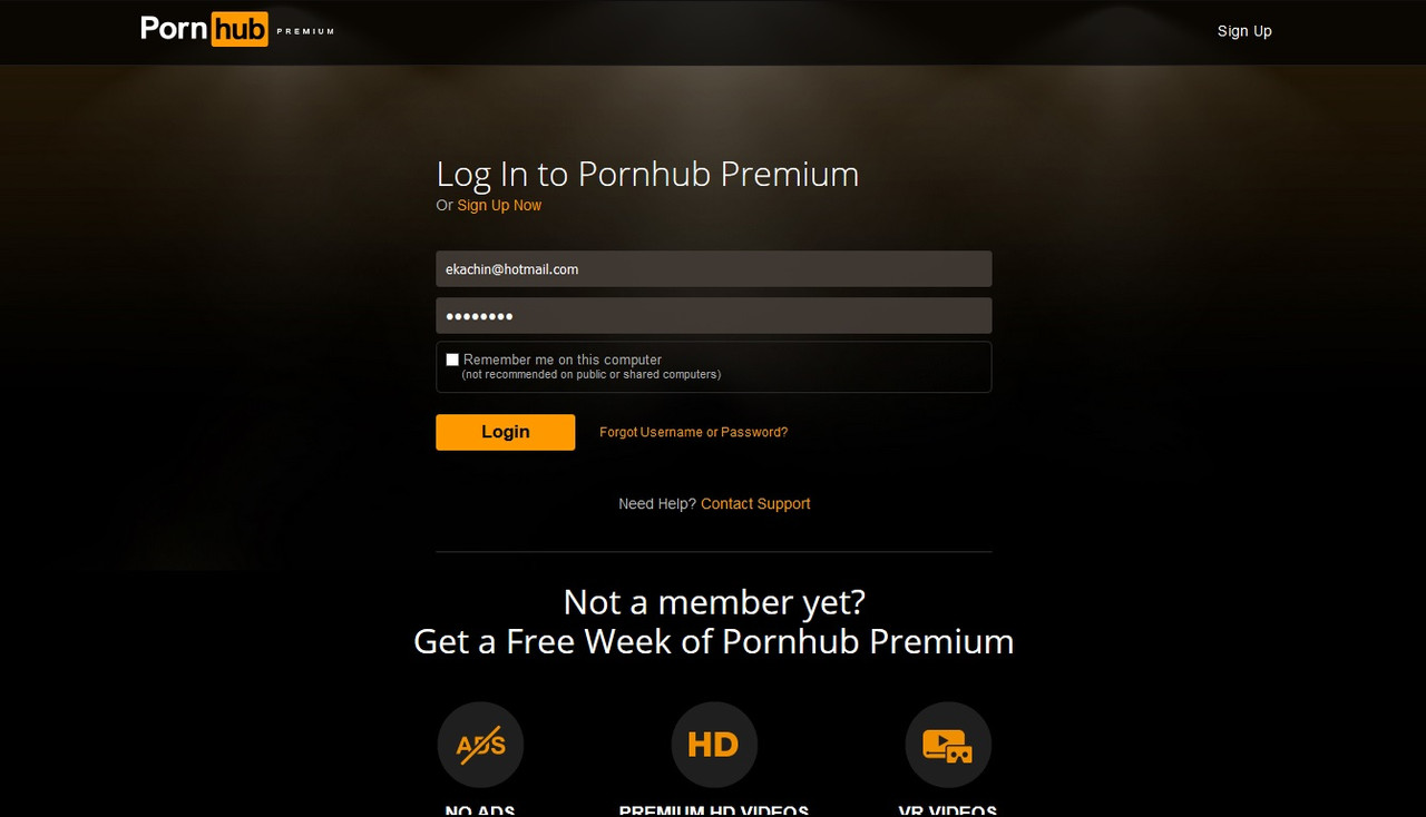 Pornhub premium free