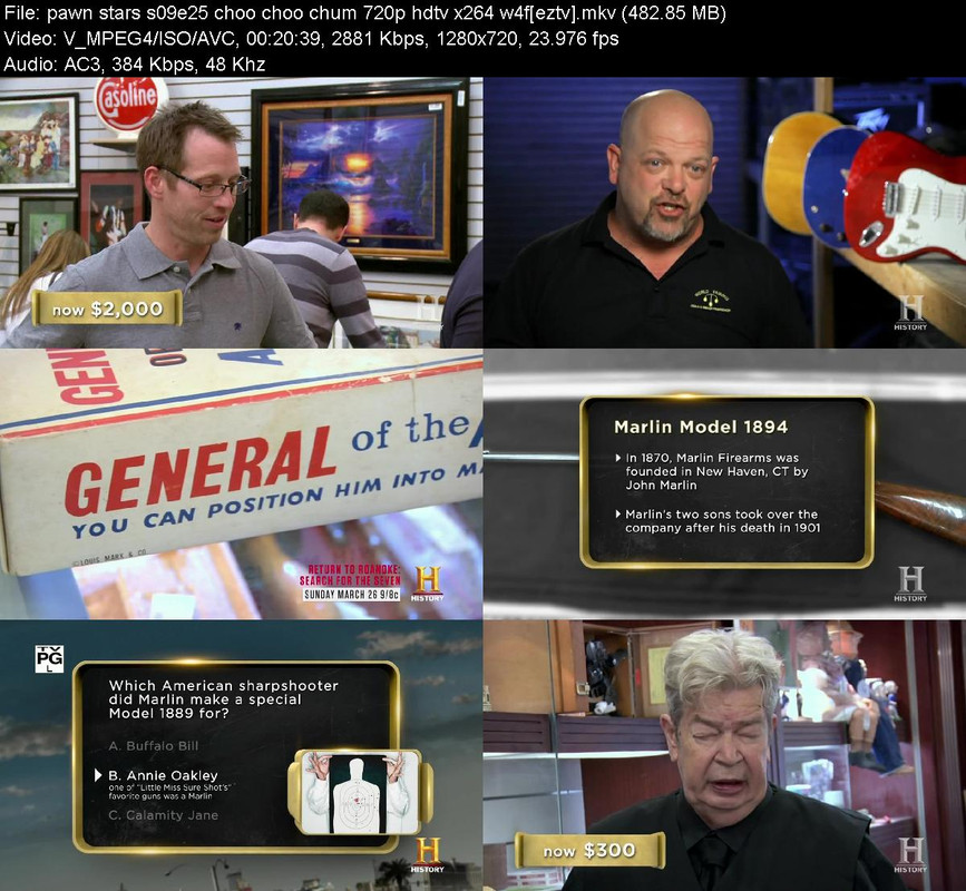 Pawn Stars S09e25 Choo Choo Chum 720p Hdtv X264 W4f Pawn Stars S09e25 Choo Choo Chum 720p Hdtv X264 W4f