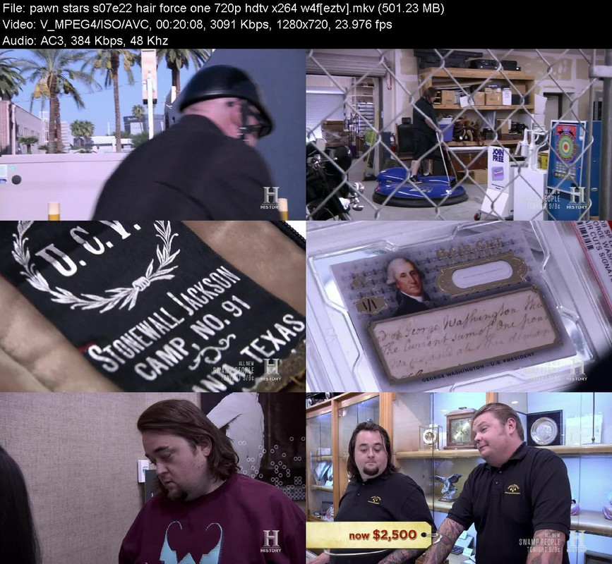 Pawn Stars S07e22 Hair Force One 720p Hdtv X264 W4f Pawn Stars S07e22 Hair Force One 720p Hdtv X264 W4f