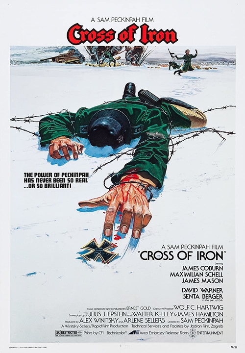 Żelazny krzyż / Cross of Iron (1977) MULTi.1080p.BluRay.REMUX.AVC.FLAC.2.0-OK | Lektor i Napisy PL