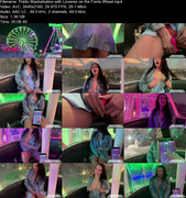 Horny69rabbits Public Masturbation with Lovense on the Ferris Wheel UltraHD/4K 2160p