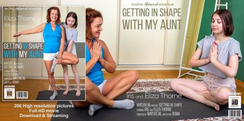 Eliza Thorne (18), Iris (53) - Doing yoga with her aunt is always a steamy time (FullHD)