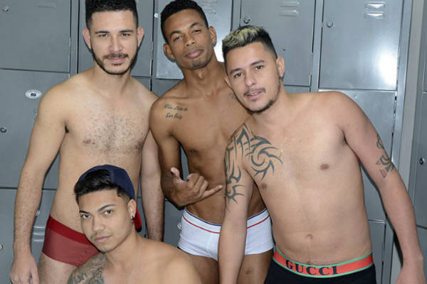 Locker Room Stories II – Ricardo Mineiro, Dandan, Igor Felipe & Klaus Maldonato