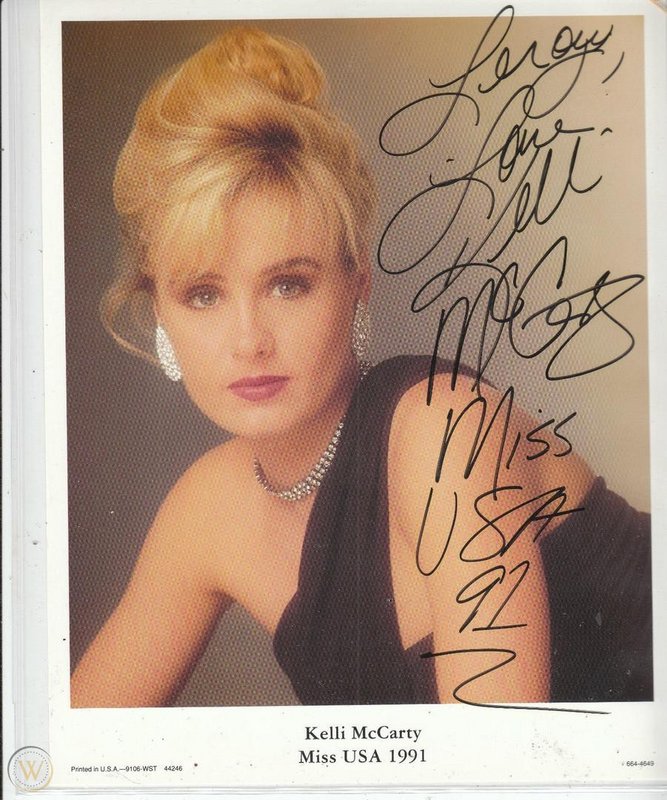 Kelli McCarty Miss USA 1991