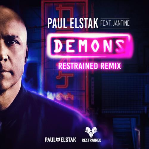 Paul Elstak Ft. Jantine - Demons (Restrained Remix) (2022)