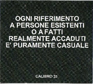 Calibro 35 - Ogni Riferimento a Persone Esistenti (2012) .mp3 - 320 kbps