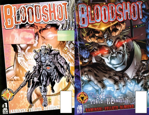 Bloodshot Vol.2 #1-16 +  Last Stand (1997-1998) Complete