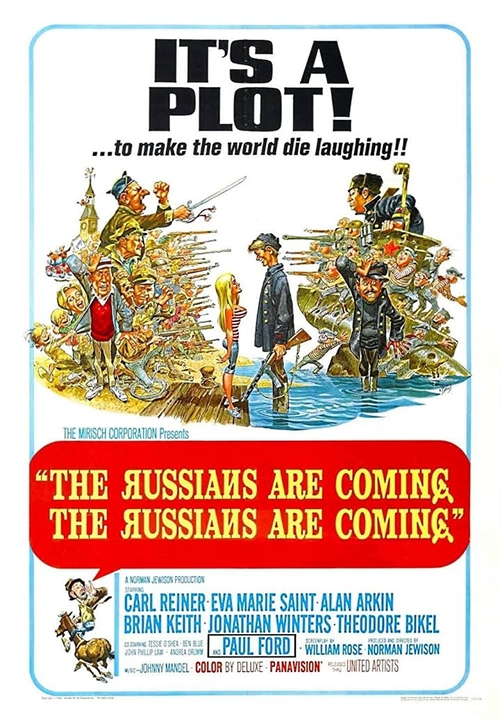 Rosjanie nadchodzą / The Russians Are Coming (1966) PL.1080p.BDRip.DD.2.0.x264-OK | Lektor PL