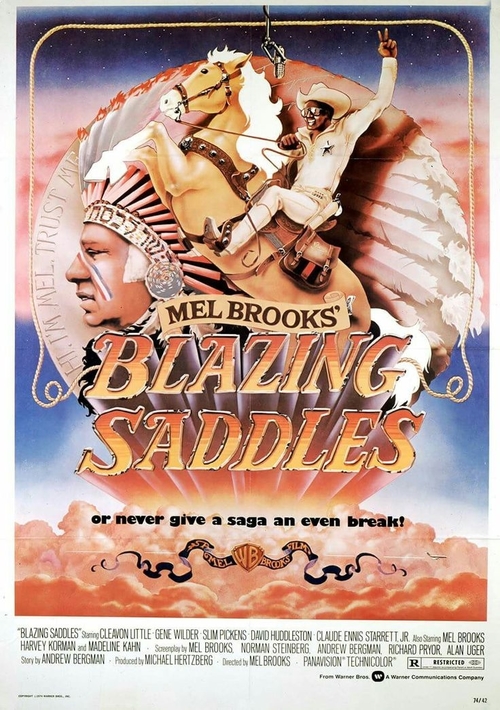 Płonące siodła / Blazing Saddles (1974) PL.1080p.BDRip.DD.5.1.x264-OK | Lektor PL