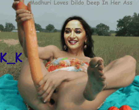 Madhuri Dixit Nude Fingering Animated