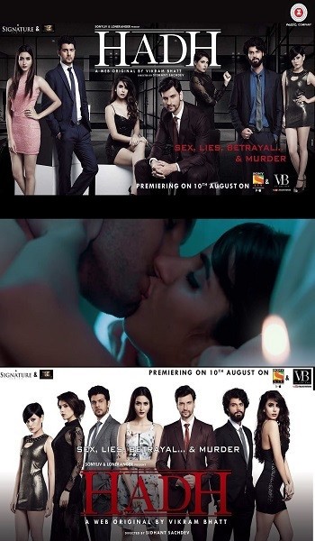 18+ (A) Hadh (2017) Hindi – Complete SO1 500MB WEB-DL  480p x264