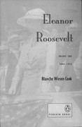 Eleanor Roosevelt (Volume 1, 1884 1933) by Blanche Wiesen Cook