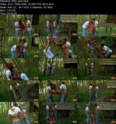 Kitty Jane Two Guys Fuck Girl In Woods FullHD 1080p