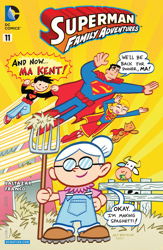 Superman Family Adventures #1-12 (2012-2013) Complete