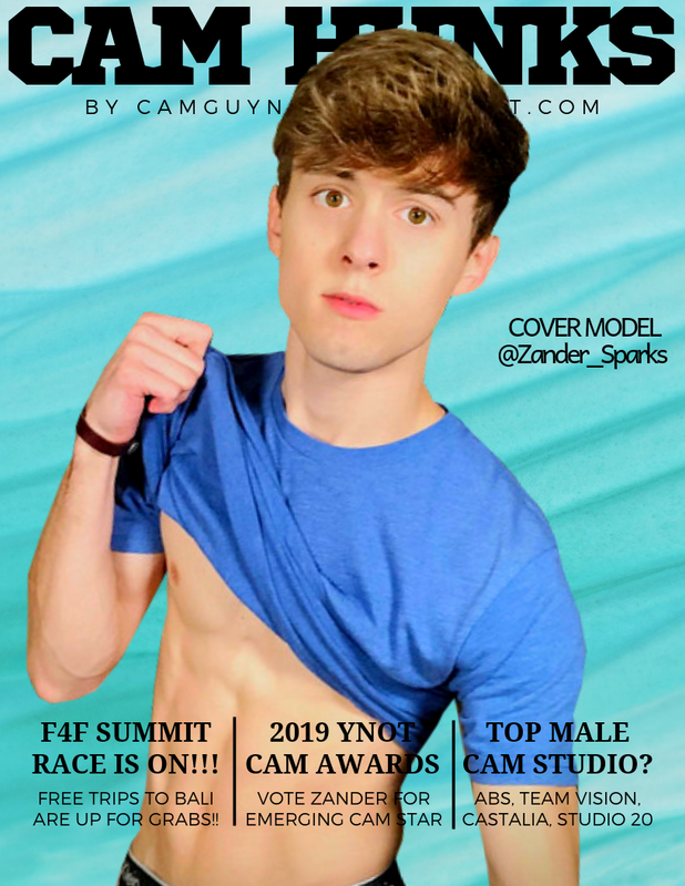 Cam Hunks Cover Page 