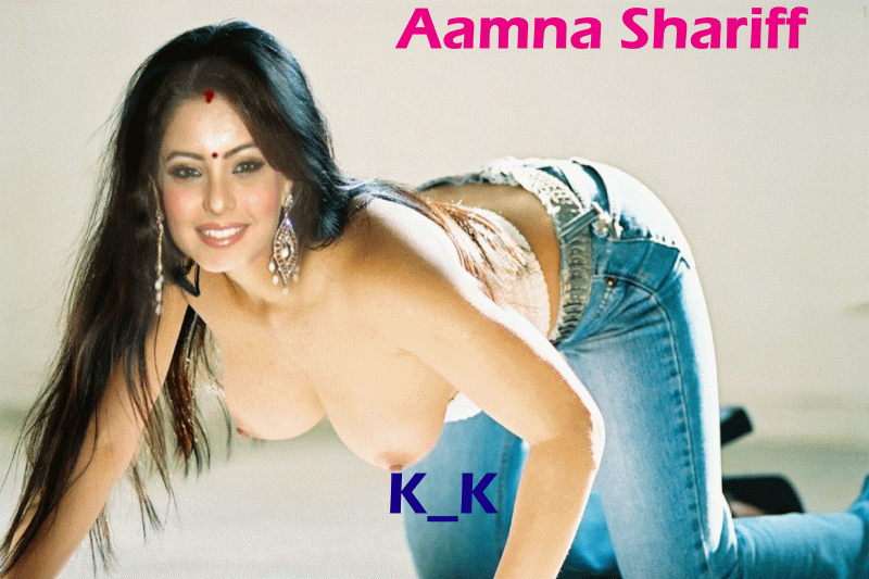 Aamna Sharif handing milking boobs shacking GIF