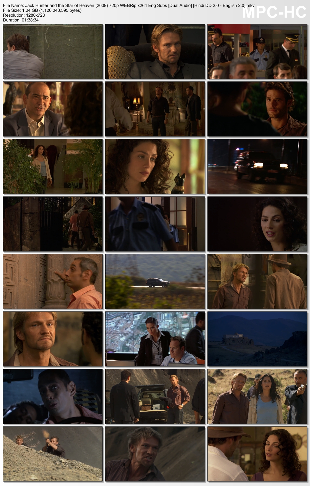 Jack Hunter and the Star of Heaven 2009 720p WEBRip Thumbs