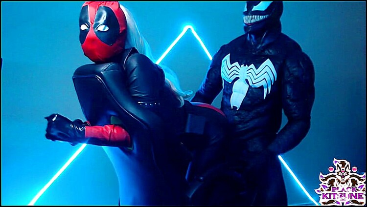[Onlyfans] - Black Kitsune - Ladydeadpool VS Venom Hardfuck Cumshot (2022 / FullHD 1080p)