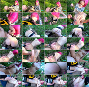 Porn - ADOLFxNIKA - Girl Gets Fucked by a Stranger in the Forest after a Quarrel with her BF (FullHD/1080p/990 MB)
