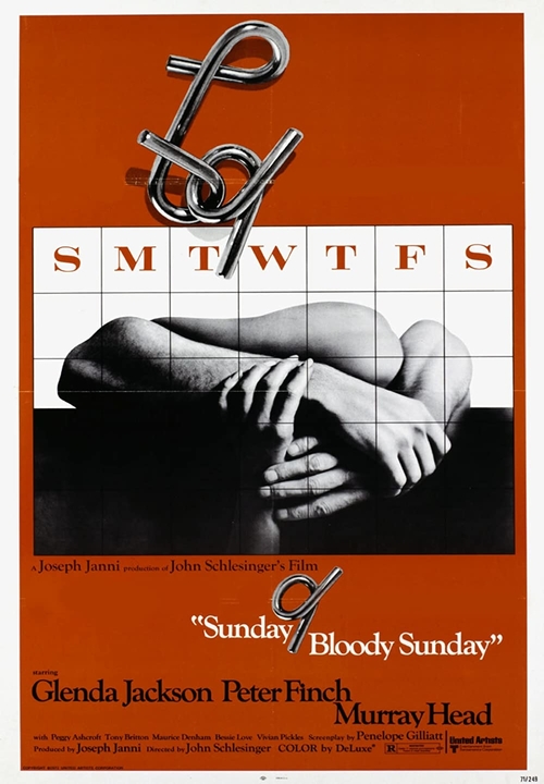 Ta przeklęta niedziela / Sunday Bloody Sunday (1971) PL.1080p.BDRip.DD.2.0.x264-OK | Lektor PL