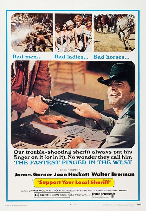Popierajcie swego szeryfa / Support Your Local Sheriff! (1969) MULTi.1080p.BluRay.REMUX.AVC.FLAC.1.0-OK | Lektor i Napisy PL
