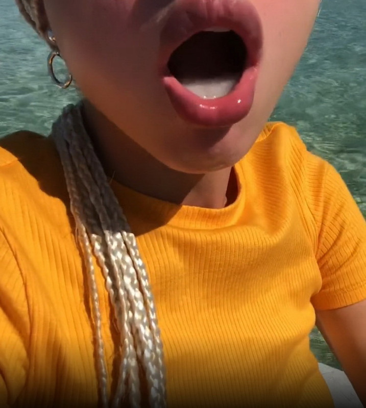[Onlyfans] - Freya Stein - Public sloppy blowjob on the high seas Oral creampie (2021 / UltraHD 4K 2160p)