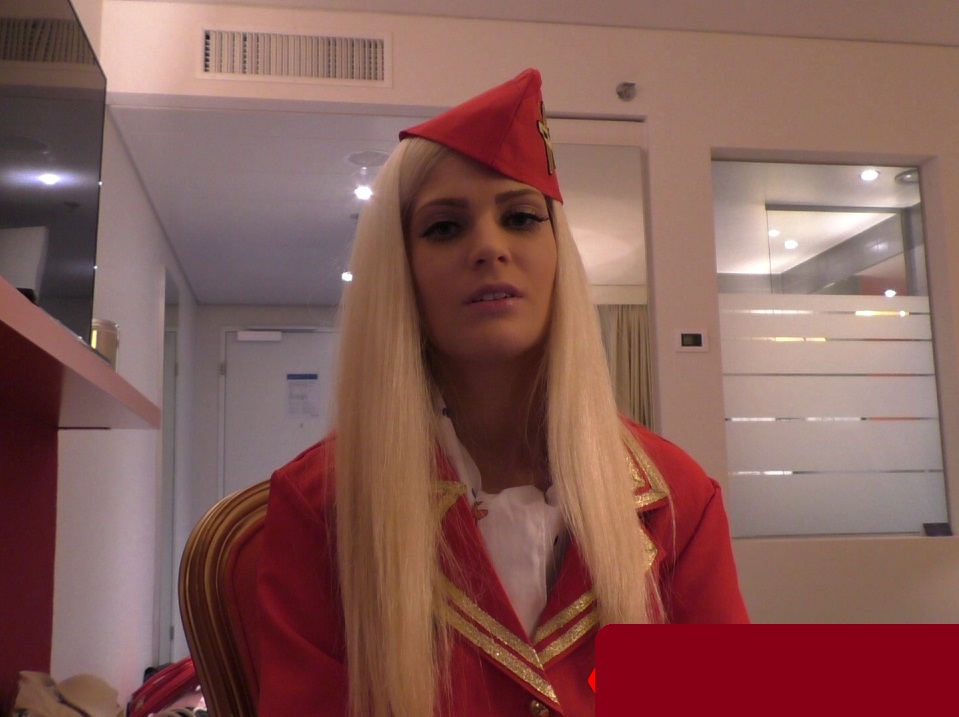 Candee Licious  - Sex With Stewardess  (HD)