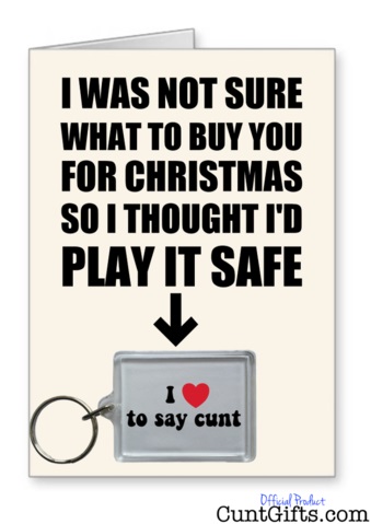 [Image: Play-it-safe-I-Love-to-say-cunt-Card-A6-large.jpg]
