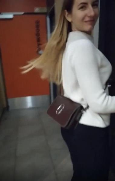 Eleo  - McDonalds Public Sex Caught in Female Toilet Cumwalk  (FullHD)