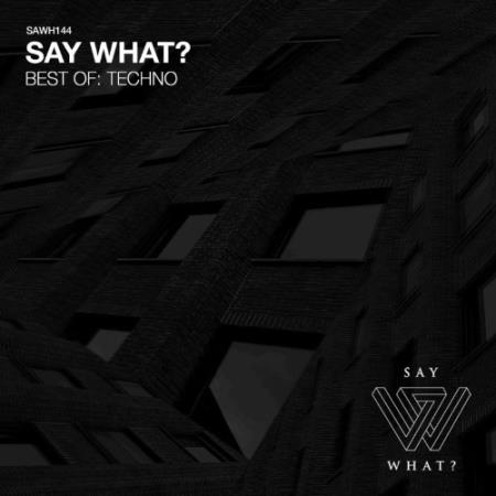 Say What? - Best Of: Techno (2021)